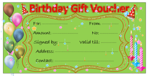 Free Gift Voucher Templates | Word Templates for Free Download