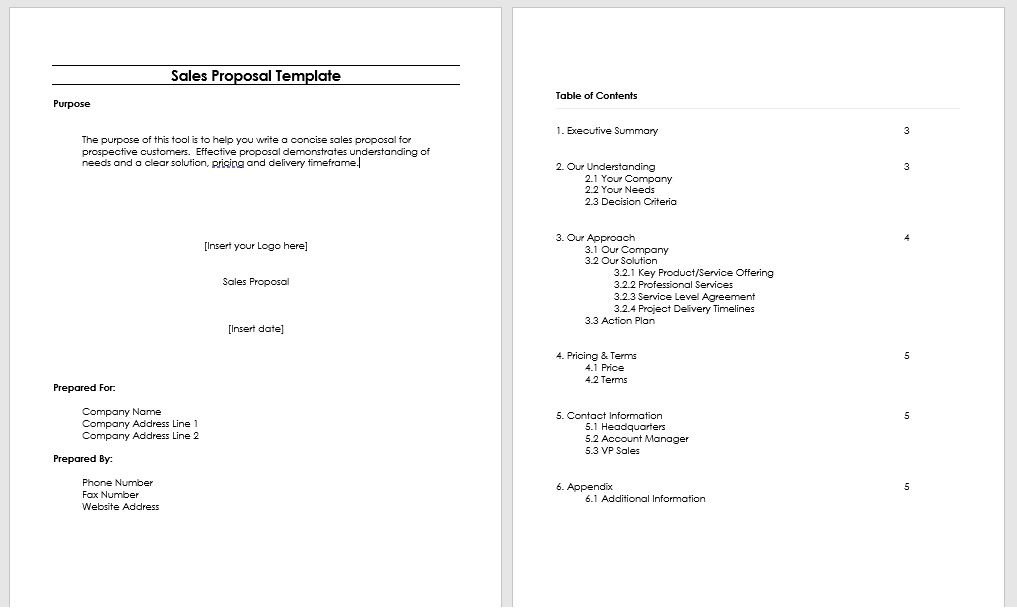 Business Proposal Template 07