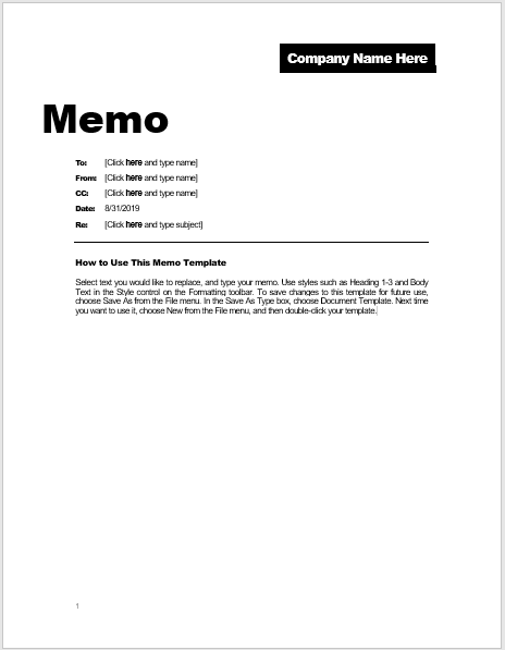 18 Free Memo Templates Format Guidelines Word Templates For Free 
