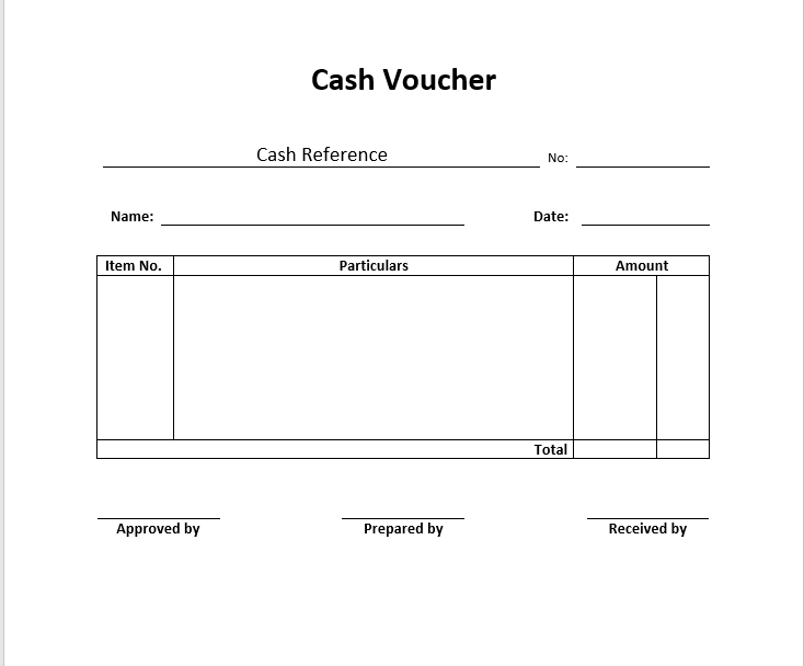 cash receipt templates word templates for free download