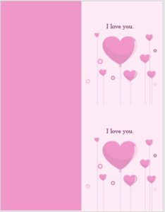 Free Card Templates – Word Templates for Free Download