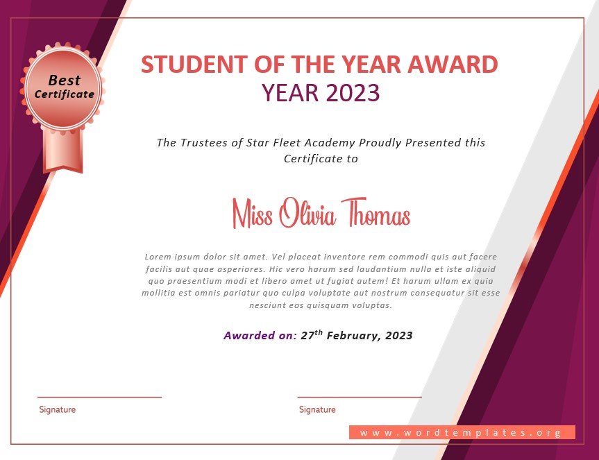 Student-of-the-Year-Certificate